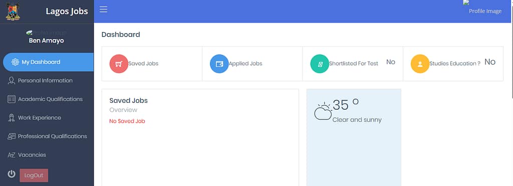Lagos SUBEB dashboard