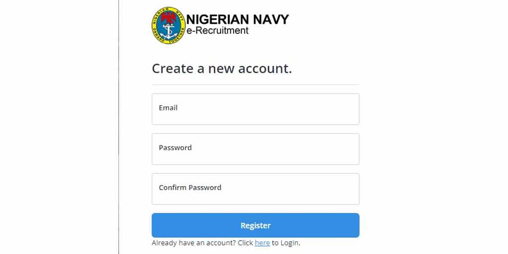 2024 Nigerian Navy Basic Training School Batch 37 Recruitment portal