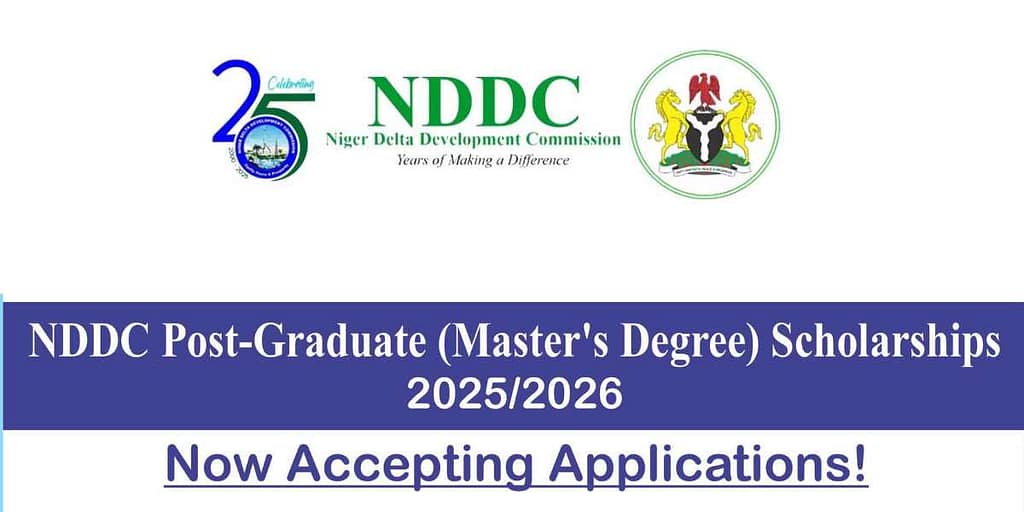 NDDC Postgraduate (Master's Degree) Scholarships 2025/2026
