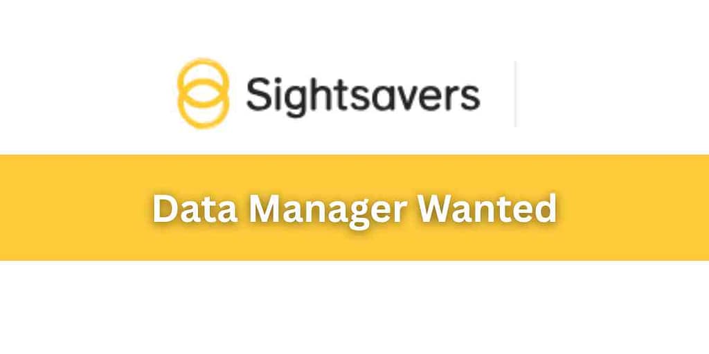 Data Manager at Sightsavers
