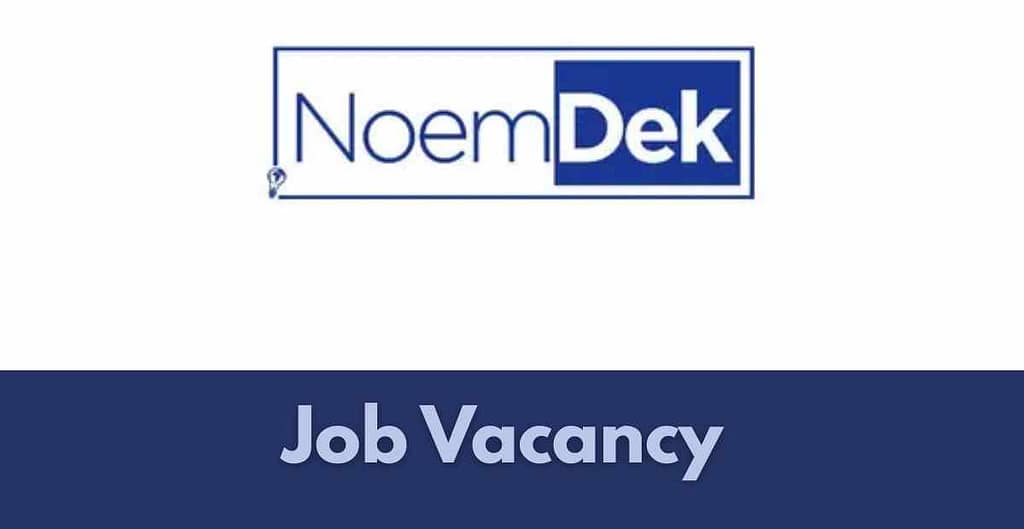 Apply for the Executive Driver position at NoemDek. Access the official application portal, see job requirements, and learn how to submit your application.