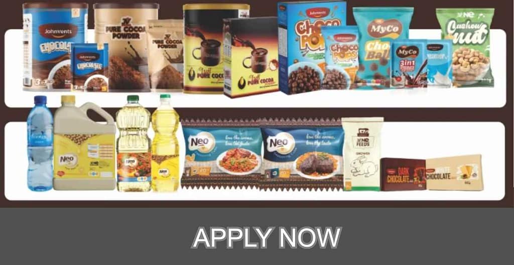 Raw & Packaging Materials Analyst at Johnvents Group