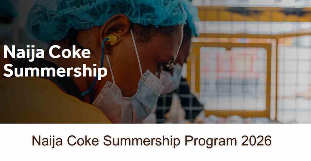 Naija Coke Summership Program 2026